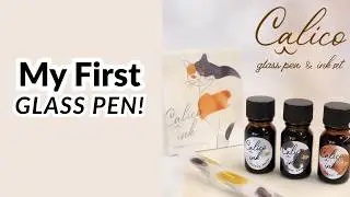 Nonble X NBC Calico Glass Dip Pen 