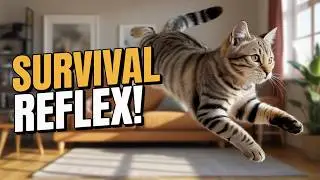 Cats Land on Their Feet (The Survival Reflex Explained!)
