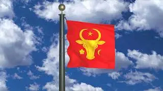Flag of Stephen III of Moldavia (2018)