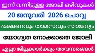 kerala job vacancy | kerala job vacancy today | latest job vacancy in kerala | job vacancy 2024