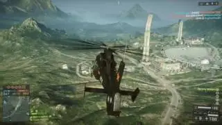 Battlefield 4 - Topper doing a nose dive into the concrete pillar