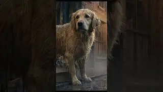 When a Dog Protected a Cat in the Rain 😭🐶🐱