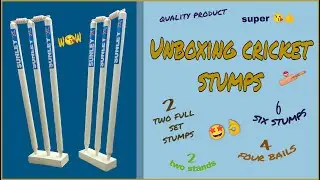 Unboxing Cricket Stumps / 2 Full Set Stumps / Amazon Product Unboxing / Unboxing