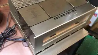 Усилитель ламповый denon POA 1000B в рабочем состоянии