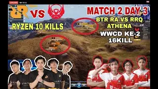 BTR RA VS RRQ ATHENA | 16 KILL | PMPL SEA FINALS S2