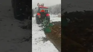 Zetor Proxima - Winter Ploughing  / Zimn&aacute; orba s pluhom PH 1-434 | Plowing field | #farming