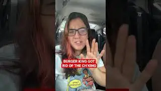 Burger King&rsquo;s CH&rsquo;KING IS GONE!!? And we&rsquo;re NOT HAPPY 😤 #shorts