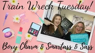 BOXY CHARM PREMIUM APRIL 2021 + SMARTA$$ & SASS UNBOXING | TRAIN WRECK TUESDAY | + GIVEAWAY INFO!!!