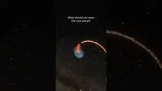 Watch Two Earths Merge 🌎🌍 (SpaceSim)
