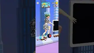 tippy toe game asmr tippy toe tippy toe 3d #shorts #games #tippytoes #girlsclothing
