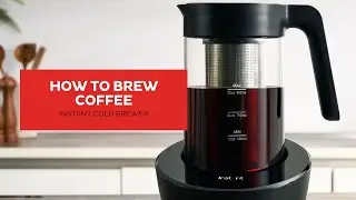 How to make Coffee : Getting started with the Instant Cold Brewer Coffee and Iced Tea Maker