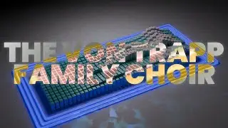 The Von Trapp Family Choir by Alge 4K | Audio Visualizer | Free Music
