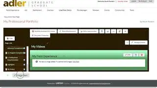 Adler LiveText: Add Pages and Sections Tutorial
