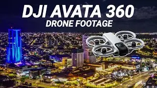 DJI Avata 360 Drone Footage Live Hands On Camera Review 