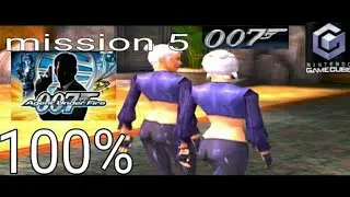 007-Agent Under Fire (GCN)-Walkthrough Gameplay.-Bad Diplomacy platinum medal