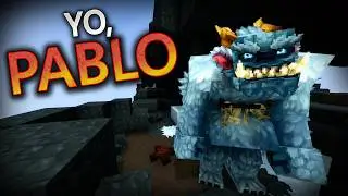 Pablo el Boss Yeti, y Murci el Murci&eacute;lago Murciano - Hytale