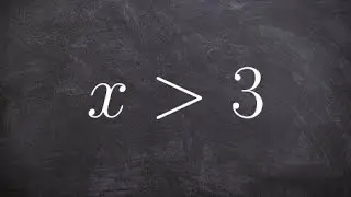 Graphing a linear vertical inequality with a dashed boundary line