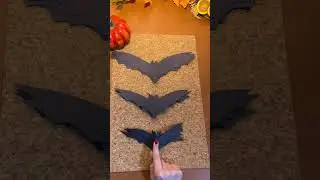 DIY Paper Bats Wall Decor: Easy Halloween Craft Tutorial