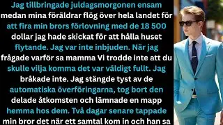 Jag tillbringade juldagsmorgonen ensam medan mina f&ouml;r&auml;ldrar fl&ouml;g tv&auml;rs &ouml;ver landet bort.