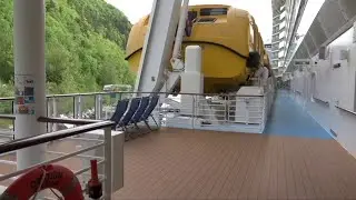 Ovation of the Seas: Lifeboat Deck Tour