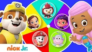 Guess the Missing Colors w/ PAW Patrol, Bubble Guppies & More! 🌈 | Color Games | Nick Jr.