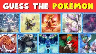 Guess The Pok&eacute;mon Quiz 🧠(GEN 6)⚡ | Can You Name Them ALL ?