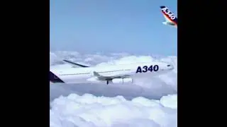 gotta love the 5 apus 💀😳 #aviation #aviationedit #a340 #airbusa340 #edit #shorts
