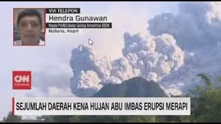 Sejumlah Daerah Kena Hujan Abu Imbas Erupsi Merapi