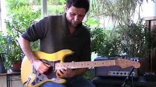 TECH 21 BRITISH  -  WARMOTH STRAT (Bare Knuckle COBRA)   - FREIDMAN MINI DIRTY SHIRLEY