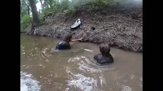 Superman full body into massive hole -Adrenaline Rush Noodling