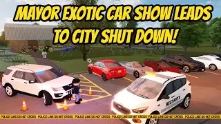 Гринвилл, Висконсин, Roblox l Мэр, выставка экзотических автомобилей, город, ЗАКРЫТИЕ, ролевая игра