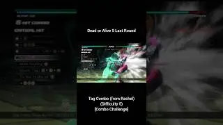 DOA5LR - Tag combo (from Rachel) (Difficulty 5) [Combo Challenge] (141624)