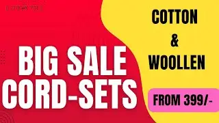 Stock Clearance Sale On Cord-Sets  | 9829188805 | Jai Shree Ram 🙏