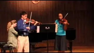 Fairest Lord Jesus arranged for Two Violins and Piano
