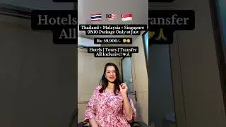 Thailand, Singapore, and Malaysia tour
