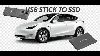 Tesla Sentry mode / Dashcam - Upgrading your USB stick to a SSD (Solid state drive)
