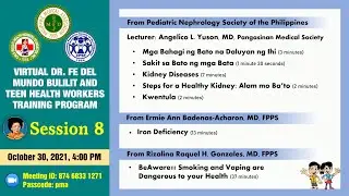 Lecture #7: Smoking and Vaping are Dangerous to Your Health by Dr. Rizalina Raquel H. Gonzales, FPPS