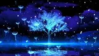 Magical Tree Night Light 🌳✨ | Deep Sleep Music for Kids | 6H 53M Peaceful Bedtime Sounds