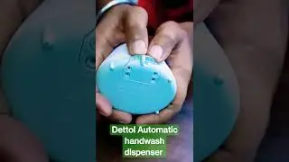 Dettol Automatic handwash dispenser unboxing