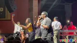 Wande Coal - Iskaba Ignites Tiwa Savage's Show In Atlanta!