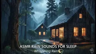 Rain Sounds For Sleeping - 99% Instantly Fall Asleep With Rain And Thunder Sound At Night - No ADS