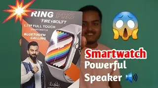 Fire-Bolt Ring Pro Unboxing | Budget Smartwatch Unboxing ⌚️⚡️