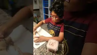 Ham spread sandwich