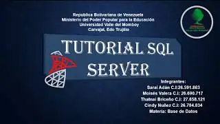 tutorialSQLServer