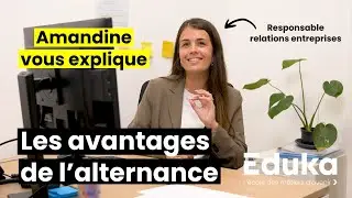 Amandine, pourquoi faire de l'alternance ? - Eduka Valence
