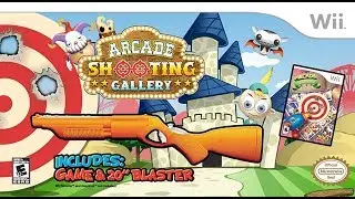 Retro classic day(nintendo wii:arcade shooting gallery)