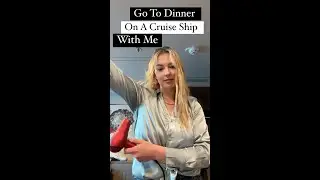 SOLO DINNER DATE ON A CRUISE #shorts