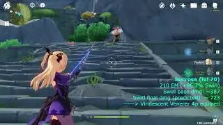 Viridescent Venerer 4p Swirl bonus and elemental resistance test