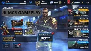 Modern Combat 5  eSports 🔥Non Rank Final Match Of VIP In Scramble Map🔥With BBT🔥.