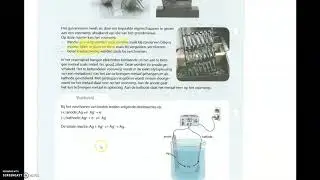 Elektrolyse: restauratie, galvaniseren en anodiseren.